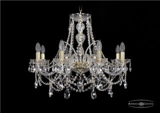 фото Люстра Bohemia Ivele Crystal 1411/8/240/G