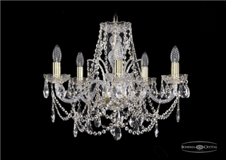 фото Люстра Bohemia Ivele Crystal 1411/5/195/G