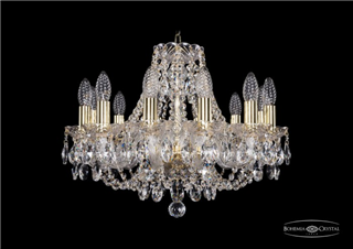 фото Люстра Bohemia Ivele Crystal 1406/12/160/G