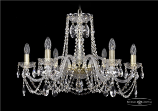 ajnj Люстра Bohemia Ivele Crystal 1402/6/240/G