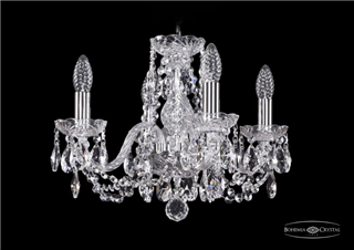 фото Люстра Bohemia Ivele Crystal 1402/4/141/Ni