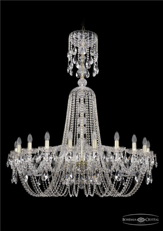фото Люстра Bohemia Ivele Crystal 1402/20/400/XL-140/G