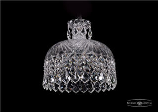 фото Люстра Bohemia Ivele Crystal 7715/35/Ni/Leafs