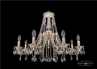 фото Люстра Bohemia Ivele Crystal 1771/8/270/A/GW