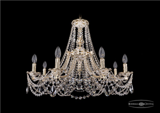 фото Люстра Bohemia Ivele Crystal 1771/8/270/C/GW