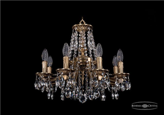 фото Люстра Bohemia Ivele Crystal 1771/8/150/A/FP