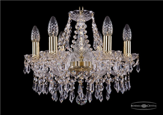 фото Люстра Bohemia Ivele Crystal 1403/6/141/G