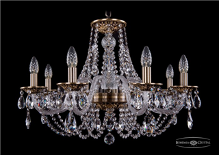фото Люстра Bohemia Ivele Crystal 1606/8/240/FP
