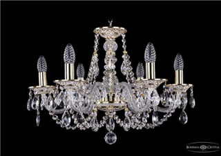 фото Люстра Bohemia Ivele Crystal 1606/6/195/GW