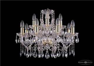 фото Люстра Bohemia Ivele Crystal 1413/8+4/200/G