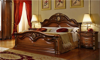 Фото Спальня Джоконда орех Слониммебель кровать