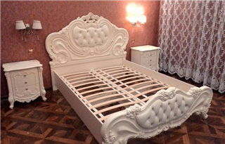 Спальня России Элиза Люкс крем кровать